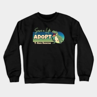 T-Rex Rescue Crewneck Sweatshirt